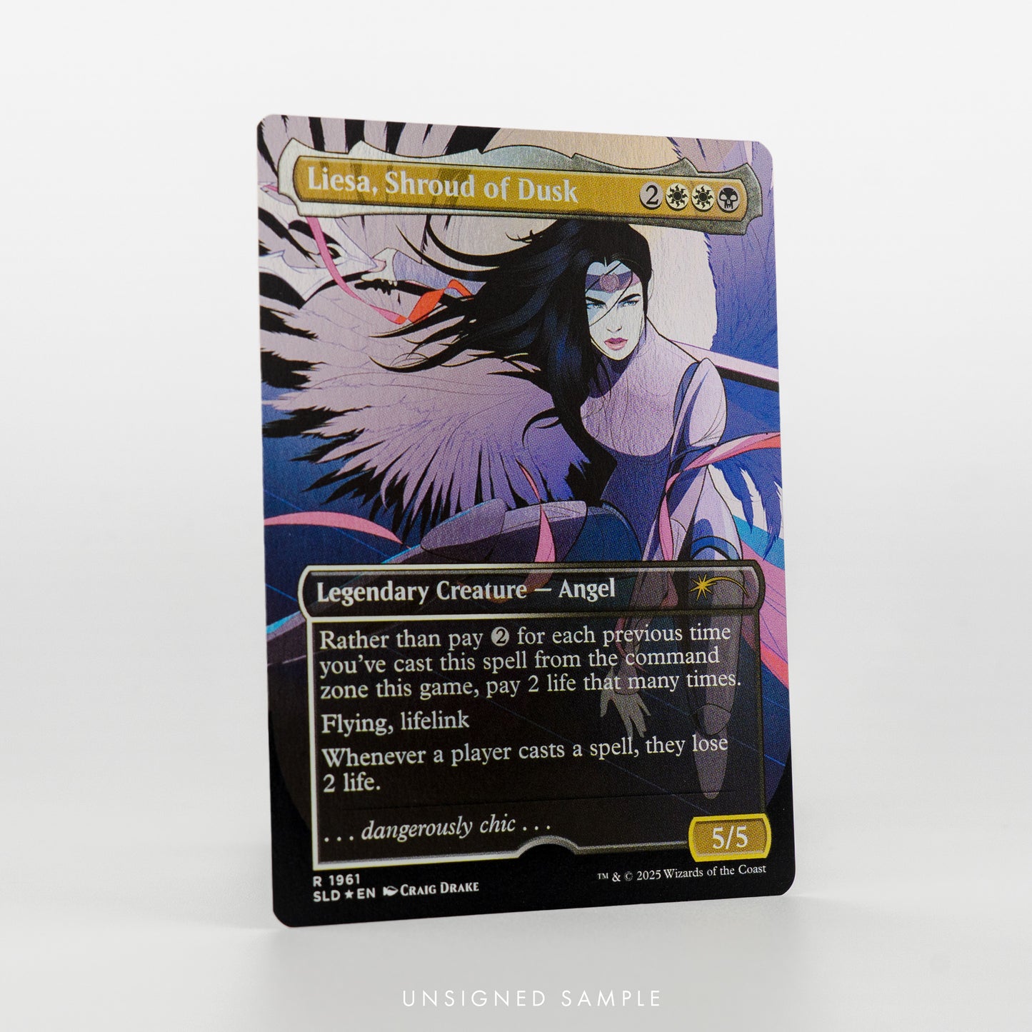 Liesa, Shroud of Dusk: Signed Foil Artist Proof (AP) – Craig Drake | MTG Secret Lair 2025
