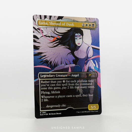 Liesa, Shroud of Dusk: Signed Foil Artist Proof (AP) – Craig Drake | MTG Secret Lair 2025