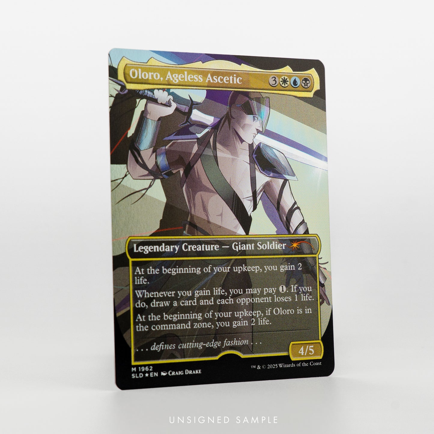 Oloro, Ageless Ascetic: Signed Foil Artist Proof (AP) – Craig Drake | MTG Secret Lair 2025