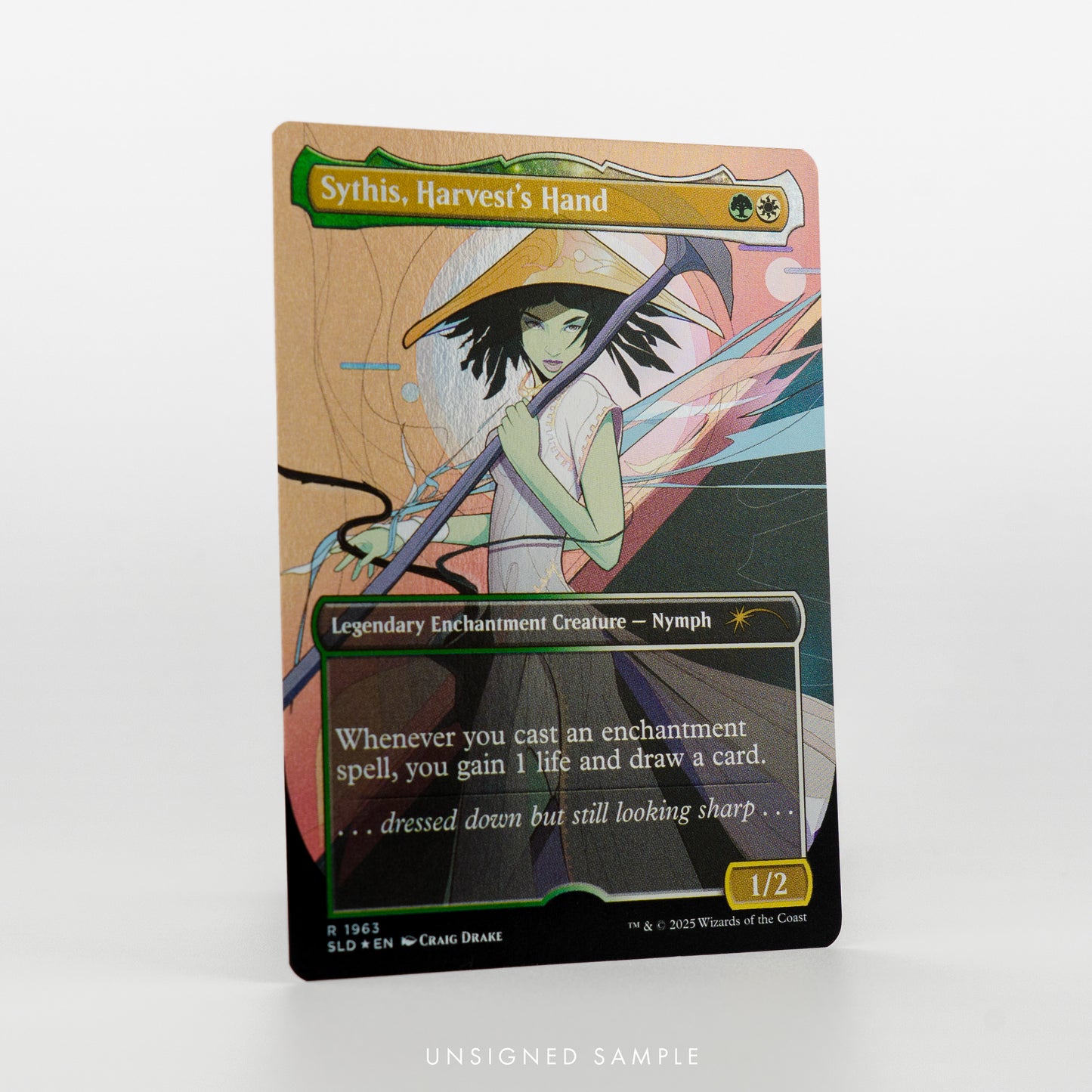 Sythis, Harvest's Hand: Signed Foil Artist Proof (AP) – Craig Drake | MTG Secret Lair 2025