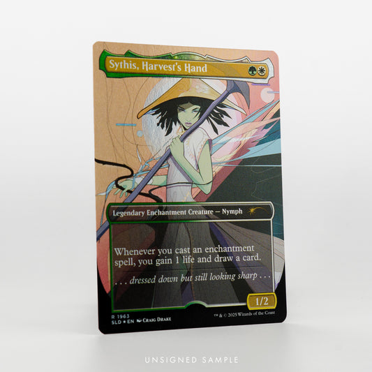 Sythis, Harvest's Hand: Signed Foil Artist Proof (AP) – Craig Drake | MTG Secret Lair 2025
