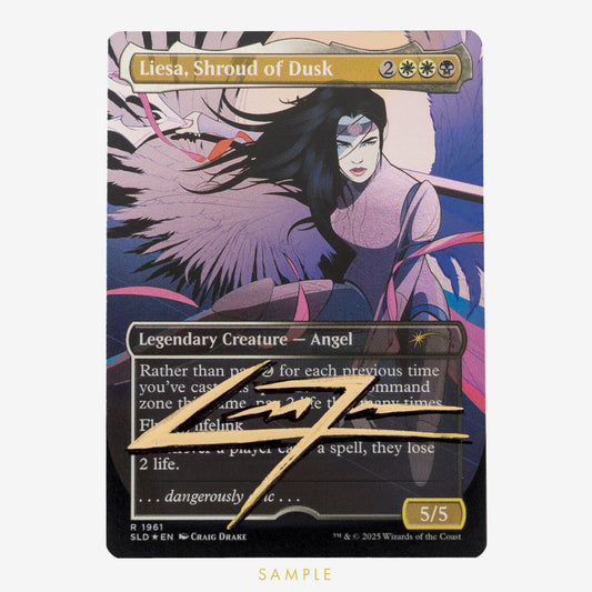 Liesa, Shroud of Dusk: Signed Foil Artist Proof (AP) – Craig Drake | MTG Secret Lair 2025
