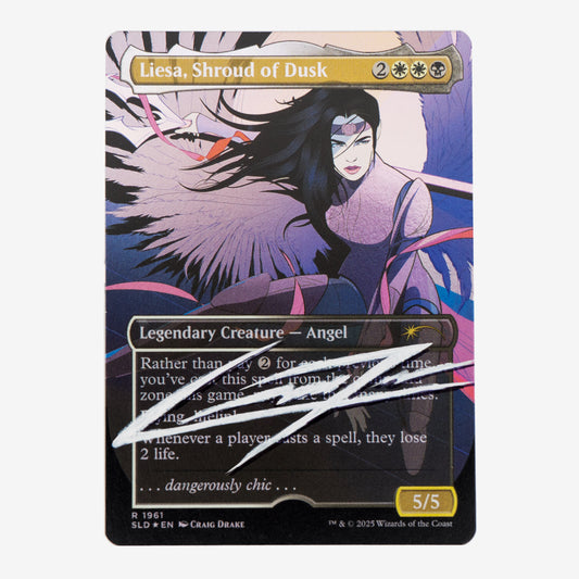 Liesa, Shroud of Dusk: Signed Foil Artist Proof (AP) – Craig Drake | MTG Secret Lair 2025