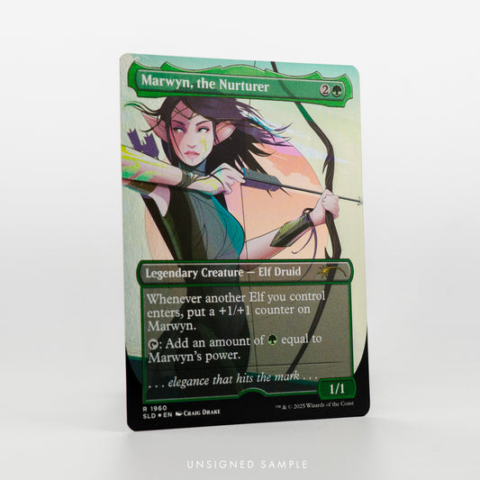 Marwyn, the Nurturer: Signed Foil Artist Proof (AP) – Craig Drake | MTG Secret Lair 2025
