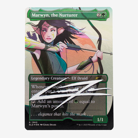 Marwyn, the Nurturer: Signed Foil Artist Proof (AP) – Craig Drake | MTG Secret Lair 2025
