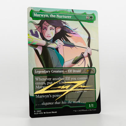 Marwyn, the Nurturer: Signed Foil Artist Proof (AP) – Craig Drake | MTG Secret Lair 2025