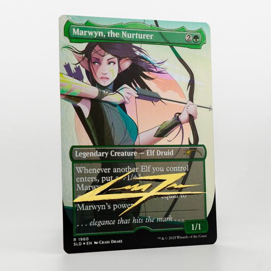 Marwyn, the Nurturer: Signed Foil Artist Proof (AP) – Craig Drake | MTG Secret Lair 2025