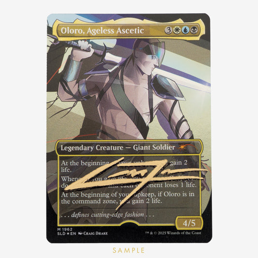 Oloro, Ageless Ascetic: Signed Foil Artist Proof (AP) – Craig Drake | MTG Secret Lair 2025
