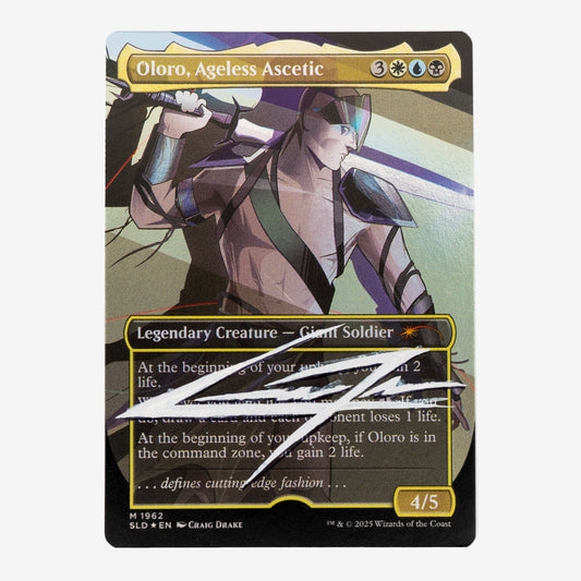 Oloro, Ageless Ascetic: Signed Foil Artist Proof (AP) – Craig Drake | MTG Secret Lair 2025