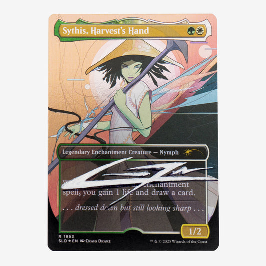 Sythis, Harvest's Hand: Signed Foil Artist Proof (AP) – Craig Drake | MTG Secret Lair 2025