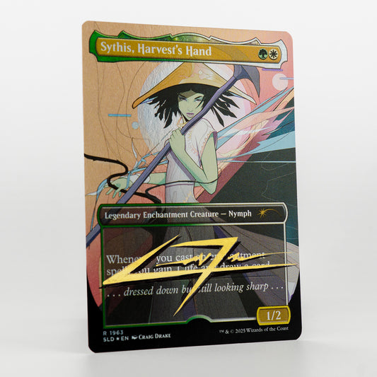 Sythis, Harvest's Hand: Signed Foil Artist Proof (AP) – Craig Drake | MTG Secret Lair 2025